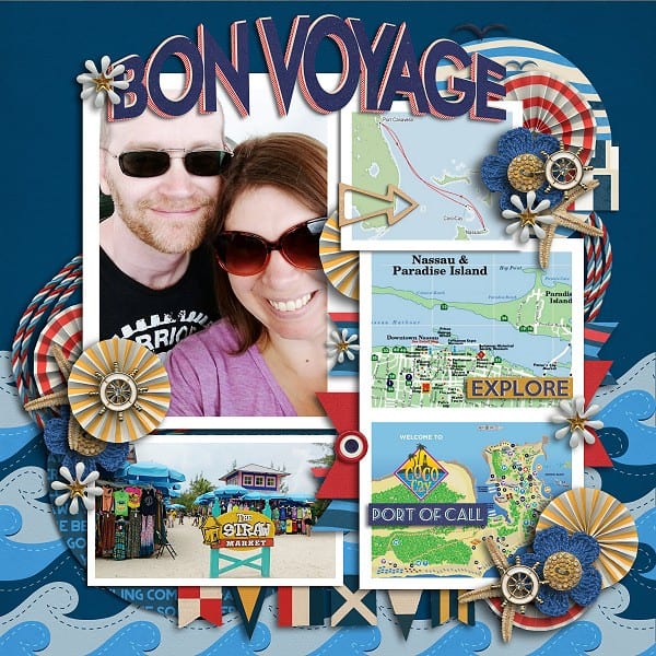 Scrapbooking your Vacation when your photos are meh ForeverJoy Designs